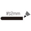 「シヤチハタ 布描きマーカー 基本色セット KT-2/6W-1 1セット」の商品サムネイル画像4枚目
