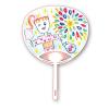 「アーテック ポリ平柄うちわ 白貼り 18154 1セット（100枚：5枚×20）」の商品サムネイル画像9枚目