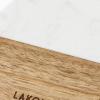 「【LAKOLE/ラコレ】 バイカラーコースター ホワイト」の商品サムネイル画像4枚目
