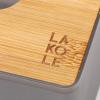 「バンブー蓋ティッシュケース グレー（ソフトパックティッシュ対応） LAKOLE/ラコレ」の商品サムネイル画像8枚目