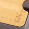 「バンブー蓋マルチケース チャコール LAKOLE/ラコレ」の商品サムネイル画像2枚目