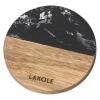 「バイカラーコースター ブラック 1セット（2個） LAKOLE/ラコレ」の商品サムネイル画像2枚目