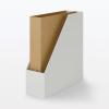 「無印良品 再生ポリプロピレン入りスタンドファイルボックス ホワイトグレー 1セット（5個） 良品計画」の商品サムネイル画像5枚目