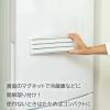 「伸晃 マグネット式 ふきん掛け ホワイト FK-FW 1セット（3個）」の商品サムネイル画像4枚目