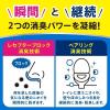 「【セール】消臭力 コンパクト トイレ用 グリーンフルーティー 置き型 付け替え 1パック（2個入） 消臭剤 芳香剤 エステー」の商品サムネイル画像7枚目