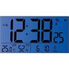 「ノア精密 電波時計:エアサーチミチビキ T-727 WH-Z 1個 幅95×高さ142×奥行47mm ホワイト枠 置時計 カレンダー 温度計 湿度計」の商品サムネイル画像4枚目