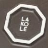 「【LAKOLE/ラコレ】 HAKKAKUプレート（L） グレー」の商品サムネイル画像4枚目