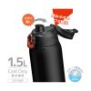 「サーモス 真空断熱スポーツボトル 1.5L ブラックオレンジ FJS-1500F BKOR1個」の商品サムネイル画像6枚目
