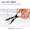 「コクヨ 洗えるハサミ＜サクサ＞(キッチン・食洗機対応)ホワイト ハサ-F430W 1個」の商品サムネイル画像3枚目