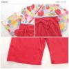 「【アウトレット】Aenak（アエナック）菊柄全開袴ロンパース レッド 90cm 1着 ROK」の商品サムネイル画像5枚目