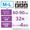 「日本製紙クレシア 肌ケア アクティ超うす型パンツ すっきりごこち M-L32枚 4回分吸収 1パック（32枚入）」の商品サムネイル画像4枚目