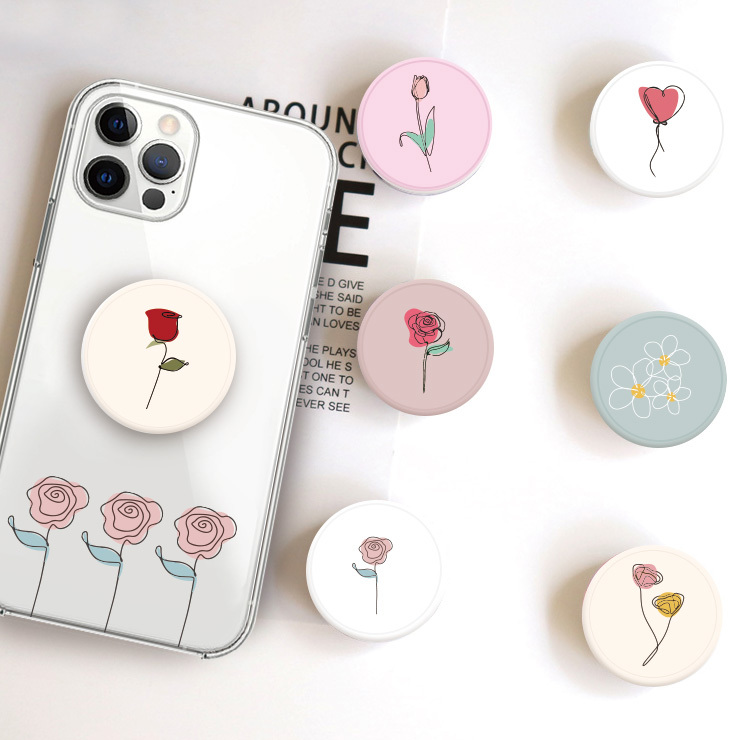 スマホグリップ 韓国 おしゃれ かわいい 一輪の花 くすみカラー ニュアンス 薔薇 スマホリング グリップ グリップホルダー 落下防止 スマホスタンド ペア W Grip8505 301 通販 Yahoo ショッピング 일본구매대행 직구 미스터스토어