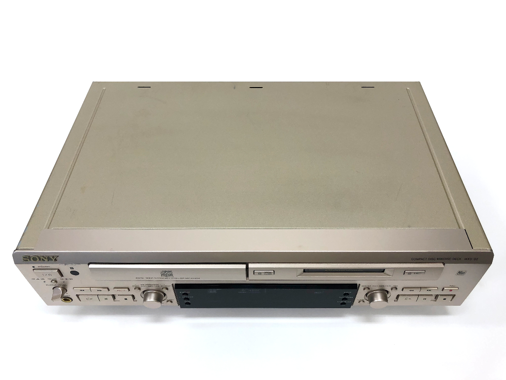 SONY MXD-D2 MD/CD一体型デッキ 製造メーカーOB技術者メンテナス SONY MXD-D2 MD/CD一体型デッキ 製造メーカーOB技術者メンテナス