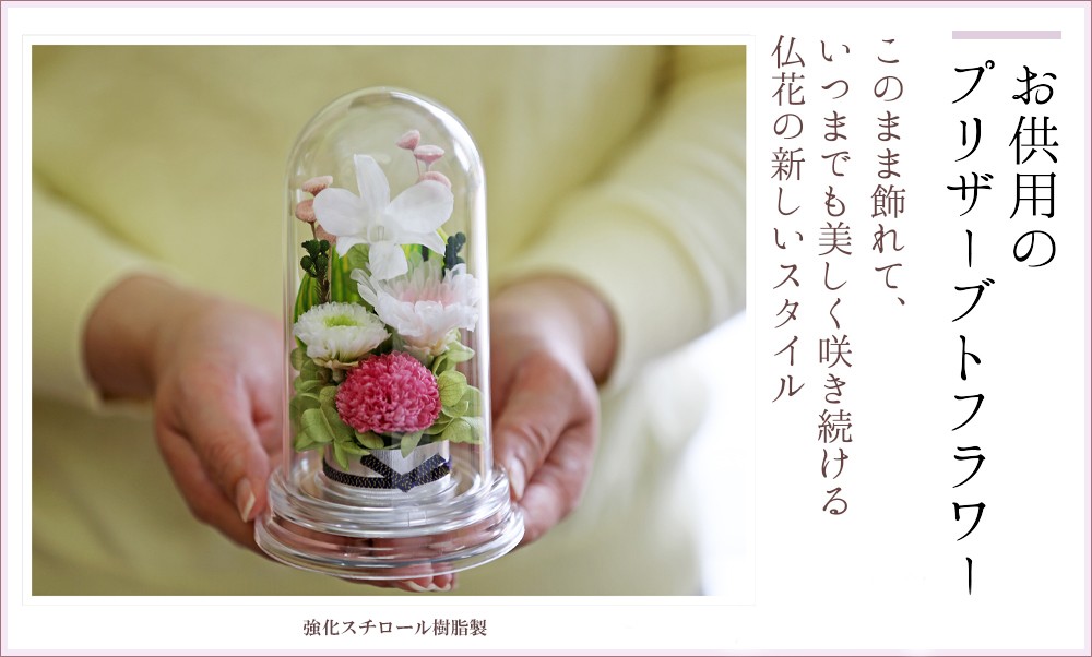 プリザーブドフラワー 仏花 お供え花 Miniマム ミニドーム 仏花 ミニ仏壇用 ブリザードフラワー 初盆 小仏壇 法事 仏壇 お彼岸 葬儀 法要 弔電 Odm アートフォーシーズン 通販 Yahoo ショッピング 일본 미국구매대행 직구 4do