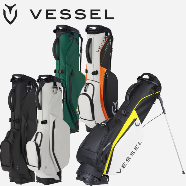 VESSEL スタンド キャディバッグ 7型 7型のキャディバッグのおすすめ