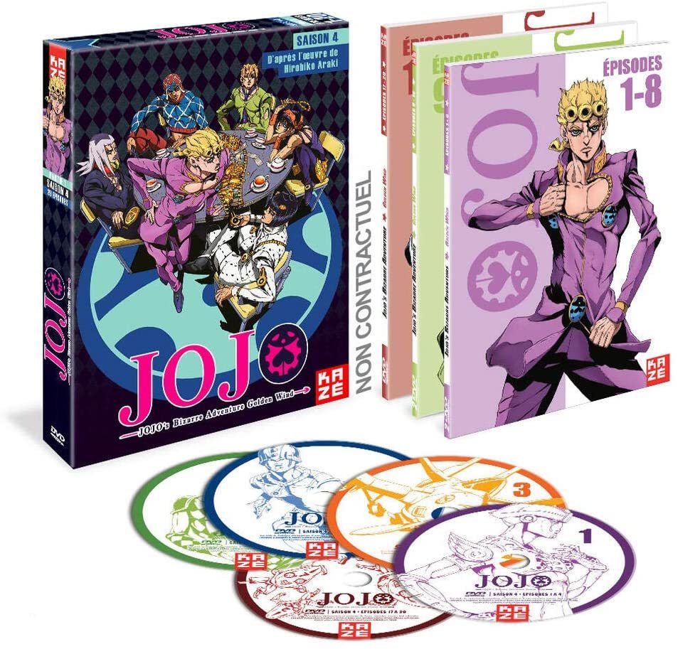 ジョジョの奇妙な冒険 黄金の風 Dvd 全巻セット Equaljustice Wy Gov