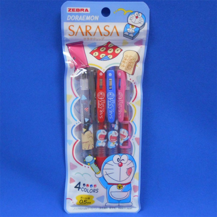 ドラえもん ノック式ジェルボールペン サラサクリップ 0 5mm ドラえもん ４色セットa 玩具と文具 あさだ Yahoo 店 通販 Yahoo ショッピング 일본구매대행 직구 위시박스