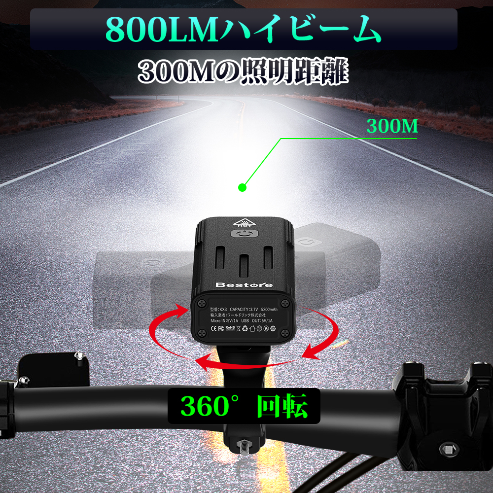 自転車 ライト Led Usb 充電式 モバイルバッテリー 50mah 明るい ヘッドライト テールライト 防水 ハンドル取り付け 工具不要 人気 おすすめ Kx3 Kx3 Belando 通販 Yahoo ショッピング 일본구매대행 직구 재팬24