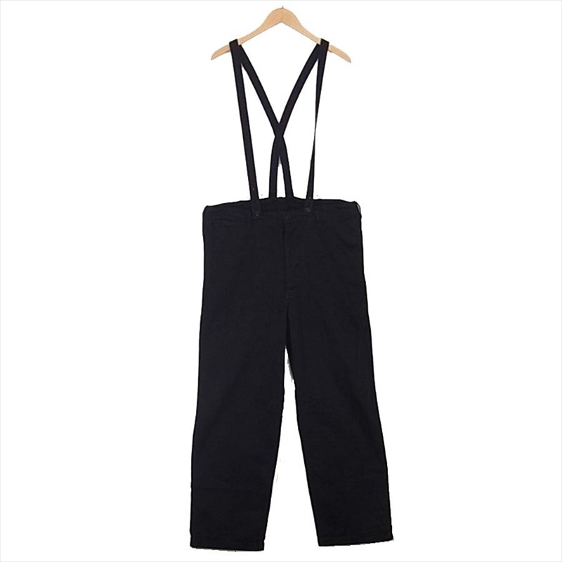 VISVIM(ビズビム) CAMUS BRACES PANTS WD 19SS (black) VISVIM(ビズビム) CAMUS BRACES PANTS WD 19SS (black)
