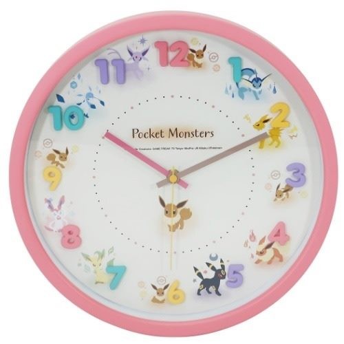 ポケモン ポケットモンスター グッズ 壁掛け時計 アイコン ウォールクロック イーブイフレンズ ティーズファクトリー キャラクターのシネマコレクション 通販 Paypayモール 일본구매대행 직구 위시박스