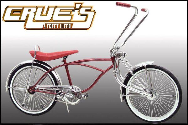 ローチャリ　20インチ　LOWRIDER ローライダー　赤 クルーズ ローライダー自転車 レッド ローチャリ ビーチ