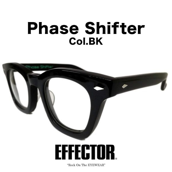 EFFECTOR × BOSS コラボ Phase Shifter メガネ（新品】新品未使用  