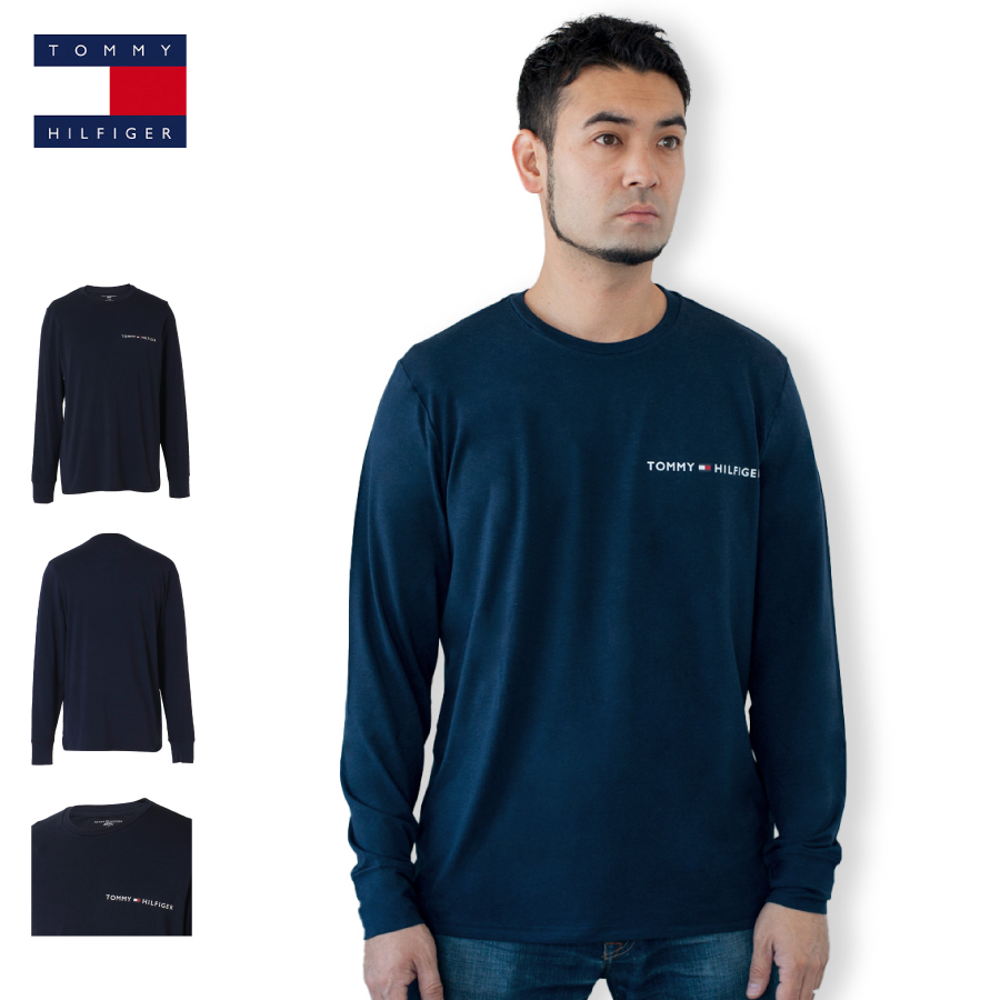 福袋特集 21 トミー ヒルフィガー Tommy Hilfiger レディース 長袖tシャツ トップス Long Sleeve Logo Pullover Sweatshirt Navy 長袖 サイズ Sm Newlon Dpsk12 Org
