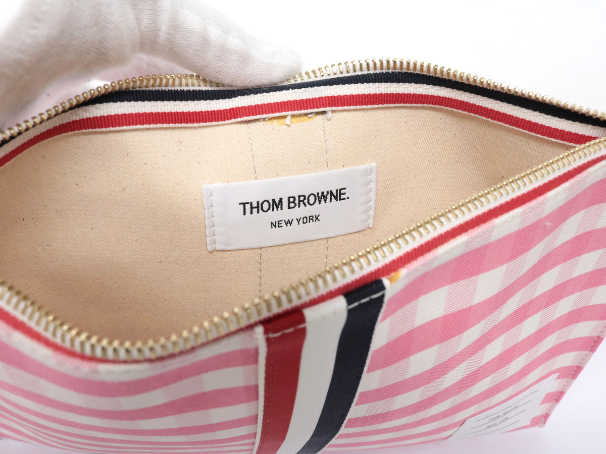 祝開店!大放出セール開催中 THOM BROWNE トムブラウン クラッチバッグ 小物ケース ギンガム ポーチ/バニティ - www.aguai.sp.gov.br 祝開店!大放出セール開催中 THOM BROWNE トムブラウン クラッチバッグ 小物ケース ギンガム ポーチ/バニティ - www.aguai.sp.gov.br