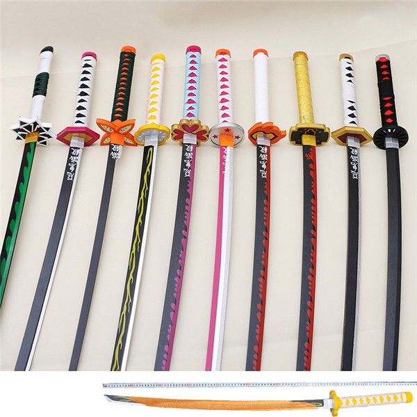 鬼滅の刃風 木刀 Amazon.co.jp: 鬼滅の刃 風 刀 日輪刀 コスプレ道具 ABS 木製 刀