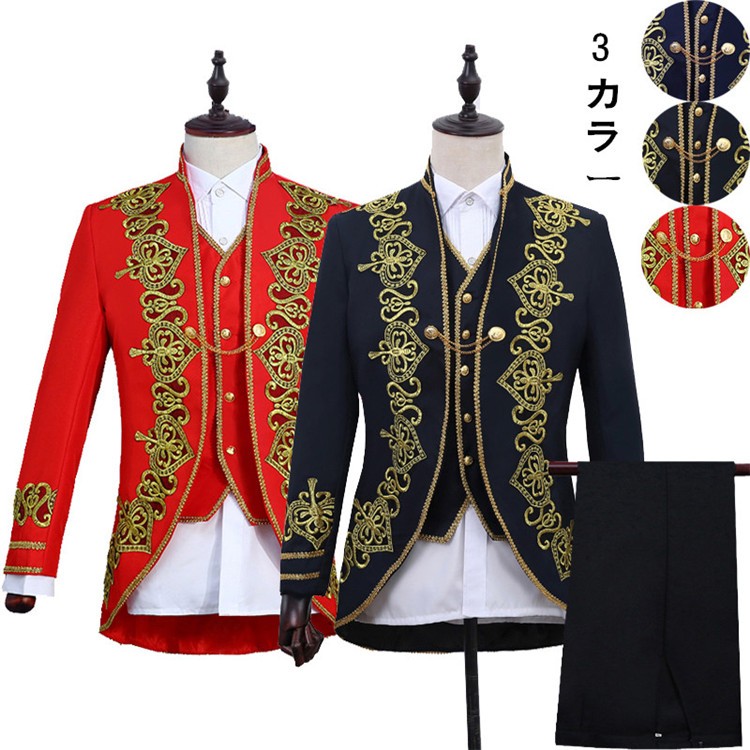 アウトレット品 王子様 貴公子 大人 演奏会 メンズ スーツ 男性用スーツ アッシャー スリムスーツ 貴族 服 舞台 ステージ衣装 演劇 オペラ 声楽 Dprd Jatimprov Go Id