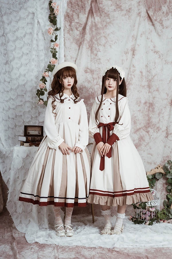 タイムレター」 ワンピース 可愛い ロリータ ゴスロリ lolita 森ガ