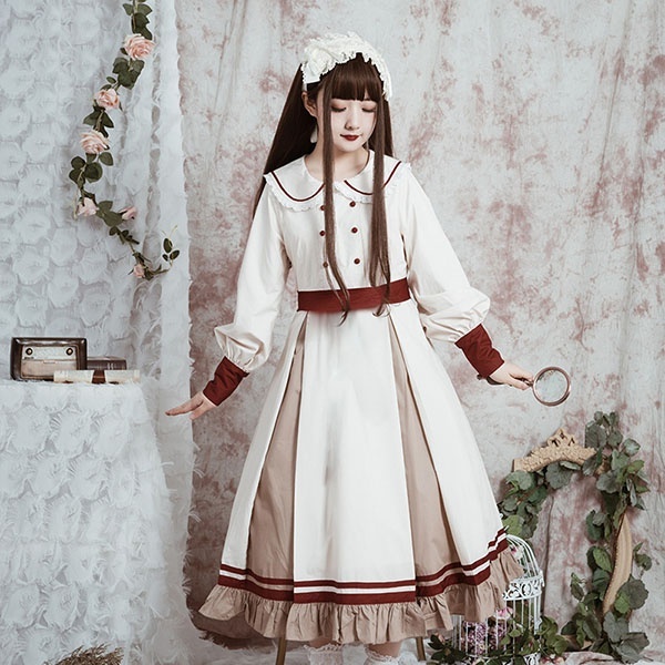 タイムレター」 ワンピース 可愛い ロリータ ゴスロリ lolita 森ガ