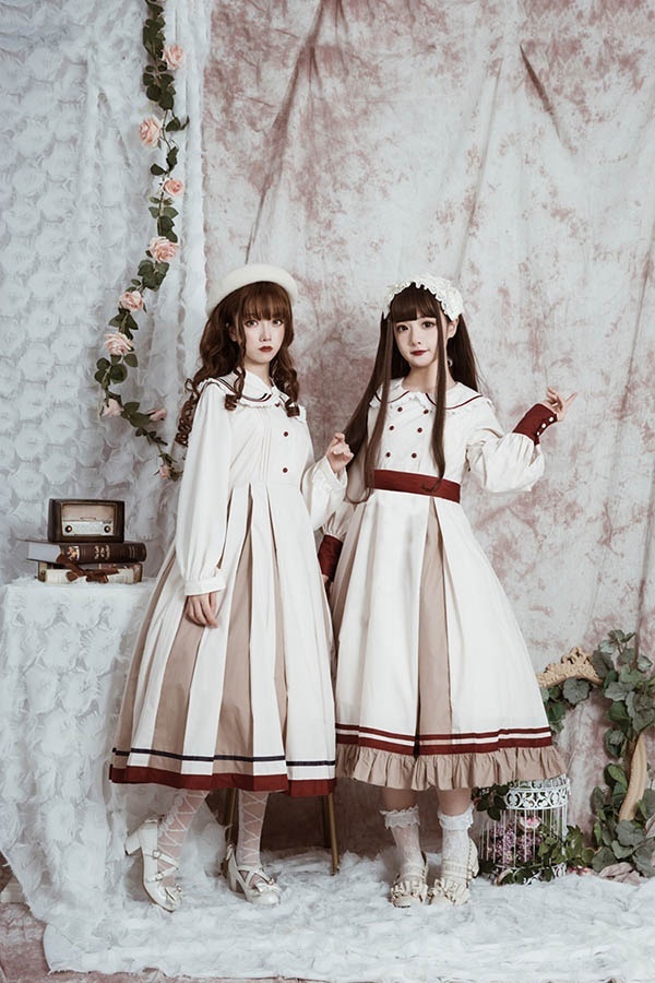 タイムレター」 ワンピース 可愛い ロリータ ゴスロリ lolita 森ガ