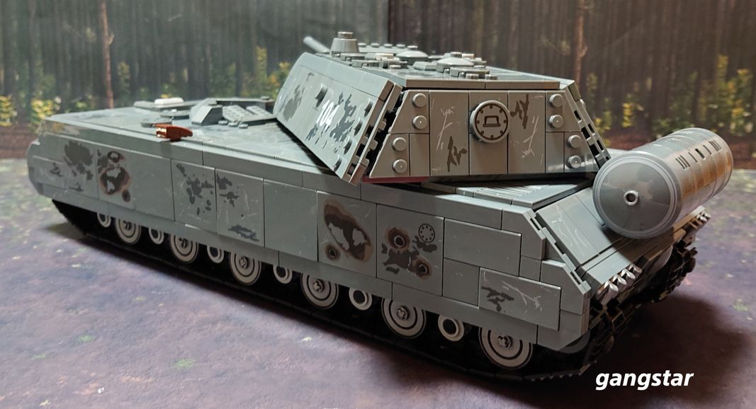 レゴ LEGO ブロック 互換 車 戦車 ドイツ VIII号戦車 マウス 超重戦車 