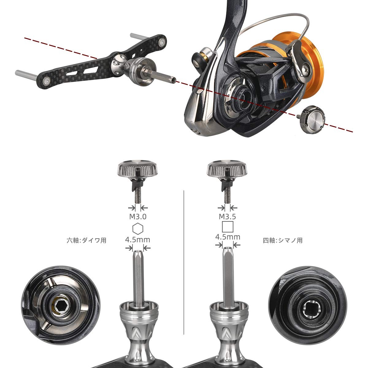 スピニングリール ダブルハンドル 98mm 供回り式 カーボン シマノ ダイワ カスタムパーツ ノブ付き ゴメクサス Gomexus Lcdh98 Gomexus 通販 Yahoo ショッピング 일본구매대행 직구 미스터스토어