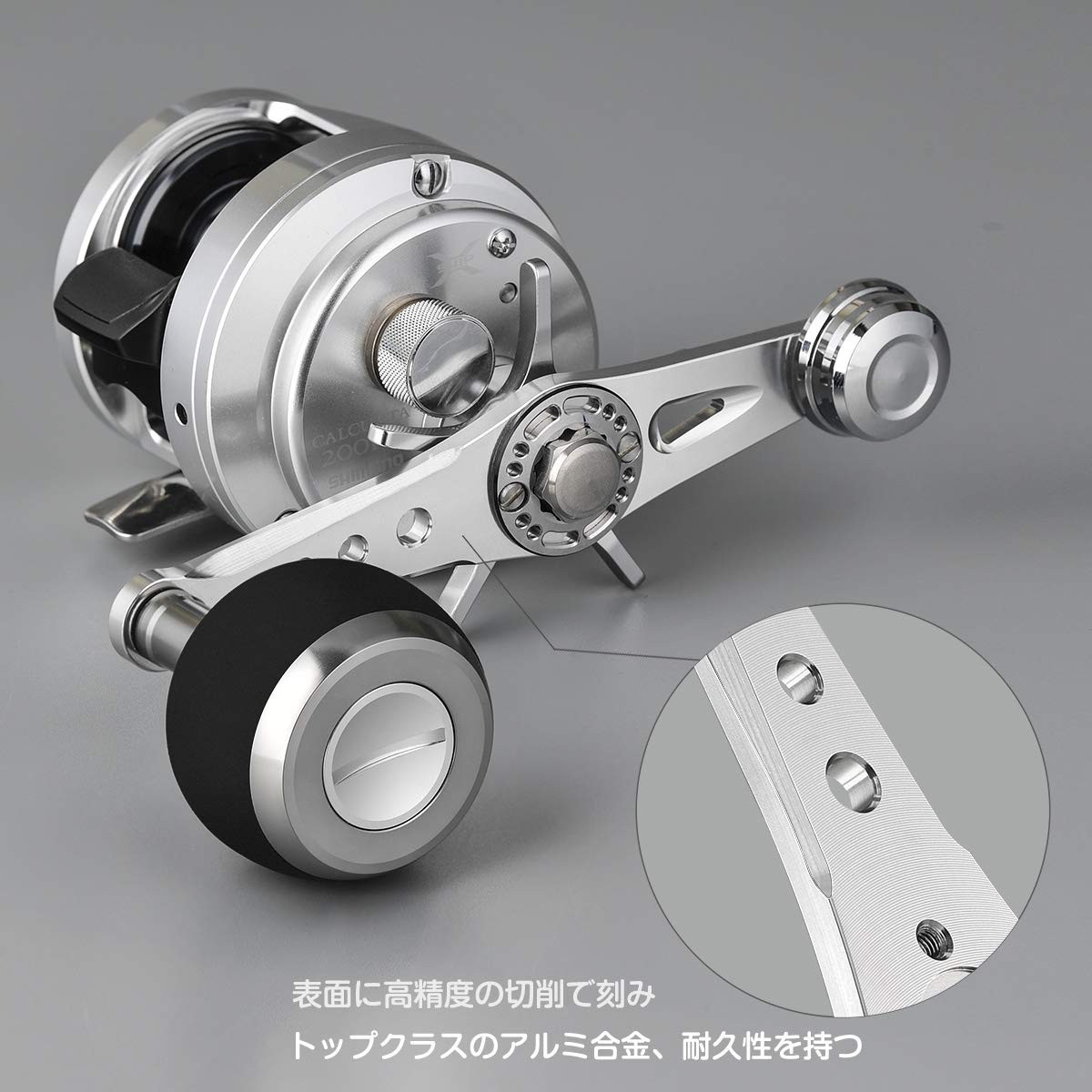 ベイトリール パワーハンドル 115mm シマノ Shimano ダイワ Daiwa アブガルシア Abu Garcia カスタム パーツ バランサー付き ゴメクサス Gomexus Sbm115 Gomexus 通販 Yahoo ショッピング 일본구매대행 직구 헤이재팬