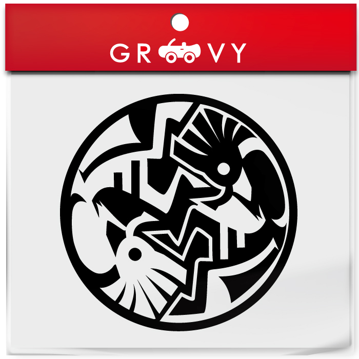 陰陽 ココペリ 開運 金運 恋愛運 ステッカー お守り グッズ 円 白黒 かわいい おしゃれ カッコイイ 車 ブランド アウトドア シール おもしろ 防水 Sticker 1246 車イラストの専門店 Groovy 通販 Yahoo ショッピング 일본구매대행 직구 위시박스