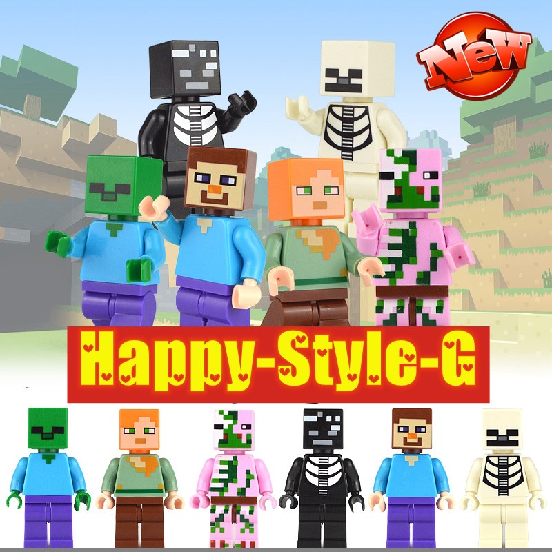 ブロック互換 レゴ 互換品 レゴミニフィグマインクラフト風 ストラップ用セット レゴブロック Lego クリスマス プレゼント S605 Happy Style G 通販 Yahoo ショッピング 일본구매대행 직구 재팬스타일