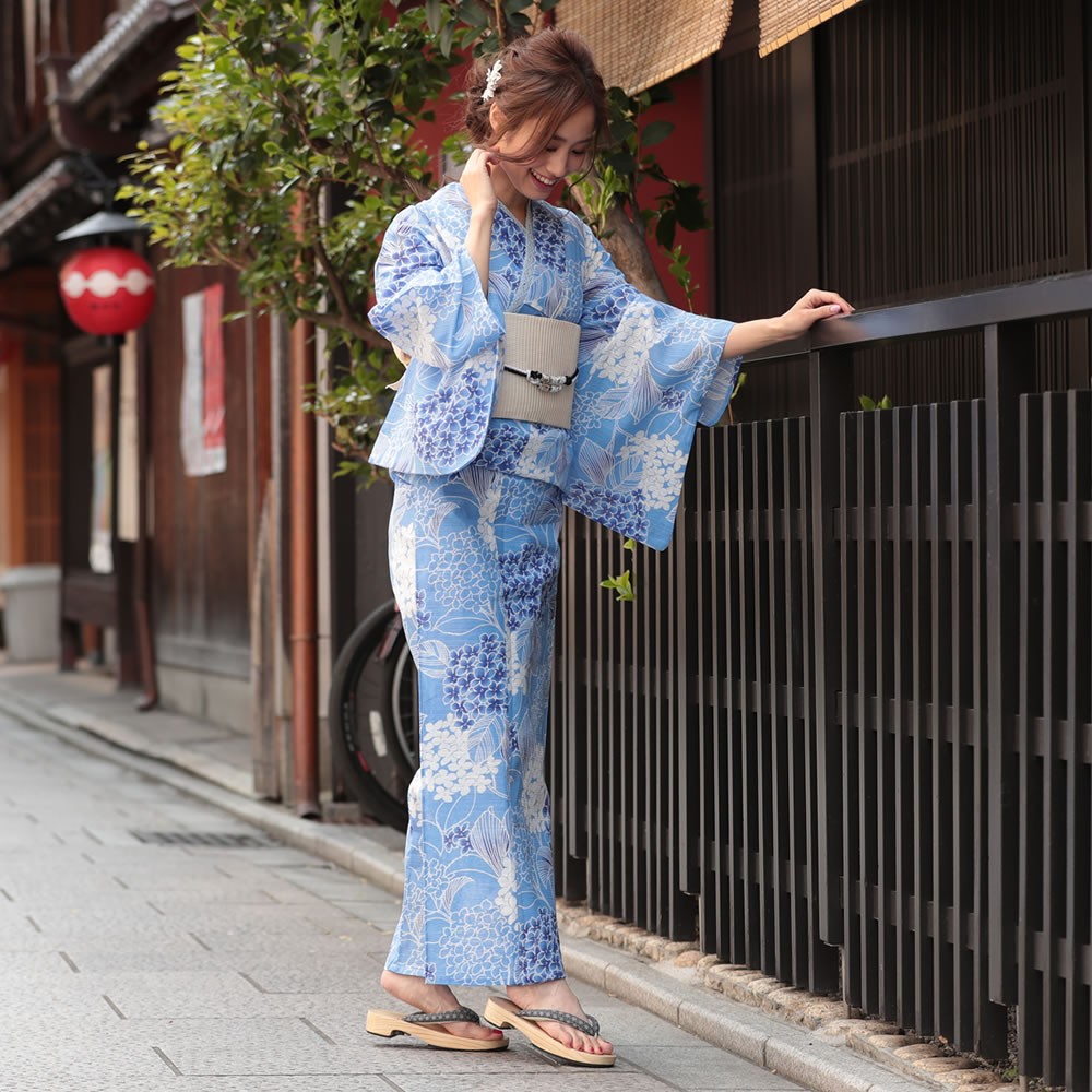 限定品 浴衣 紫陽花 帯 高級浴衣 松坂屋 金魚柄 - www.relation-inc.jp