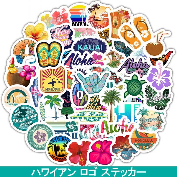 ステッカー ハワイ ロゴ デコレーション フラワー ハワイアン シール サーフィン ファンシーアクセのhumming F 通販 Yahoo ショッピング 일본구매대행 직구 사쿠라재팬