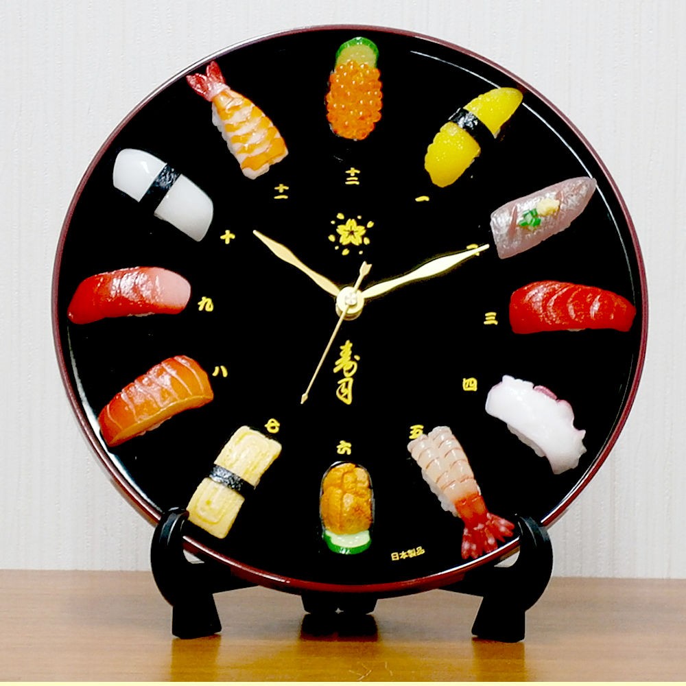 寿司時計・食品サンプルお寿司の時計 : 日本のおみやげ専門店