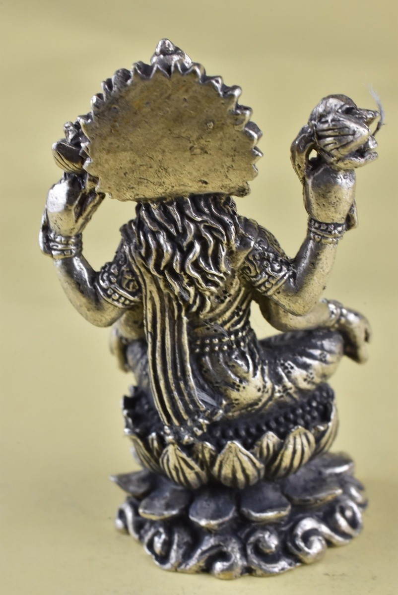 ラクシュミー 吉祥天 ミニメタル仏像 【送料無料】BT063 C367