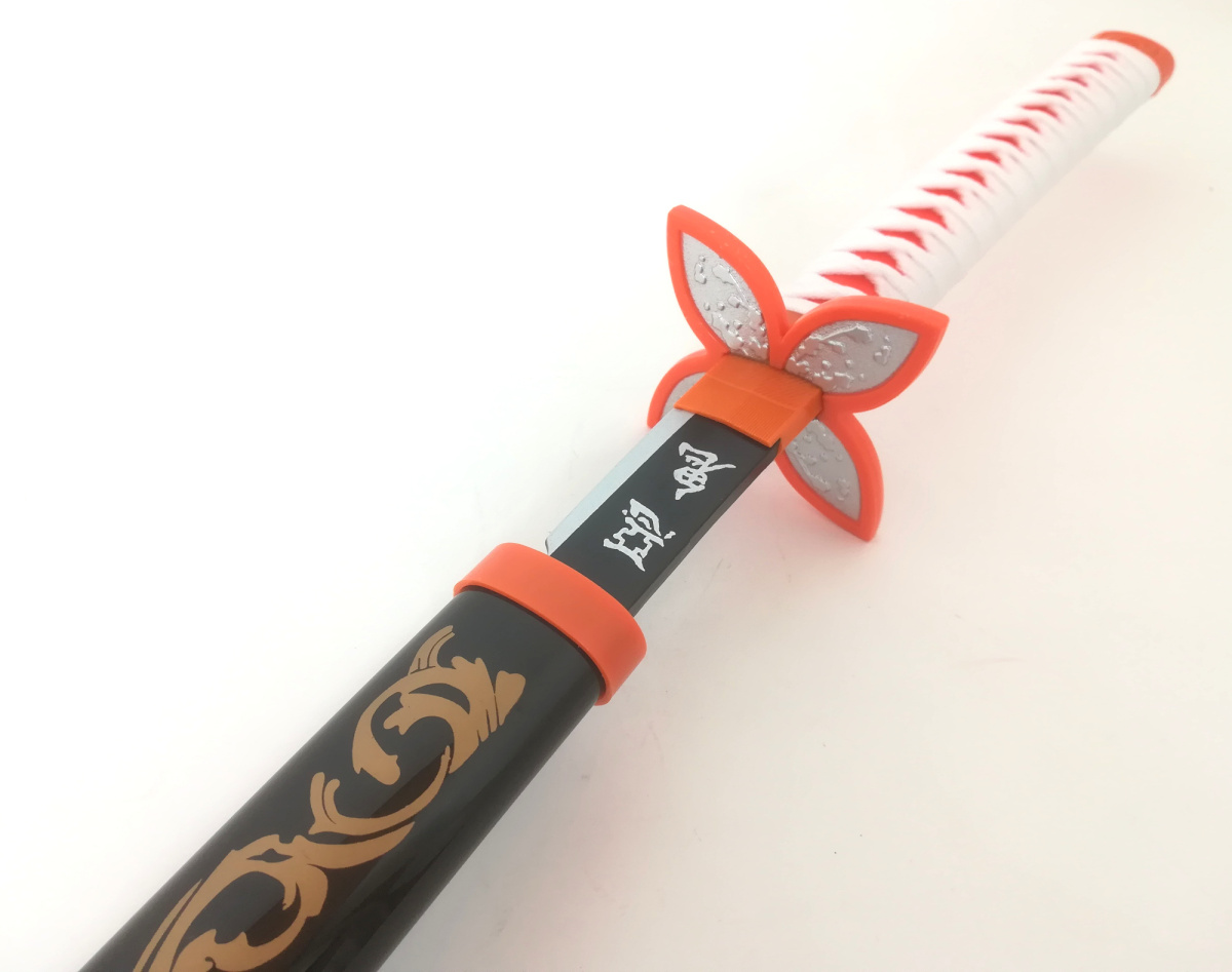 お客。胡蝶姉妹日輪刀３本セット BANDAI 鬼滅の刃 DX日輪刀 ~胡蝶しのぶ~ – WAFUU JAPAN