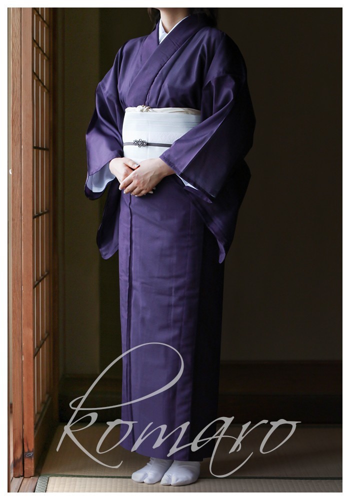 K-2596 夏着物 絽 付下げ 美しい花柄 乙女色 | www