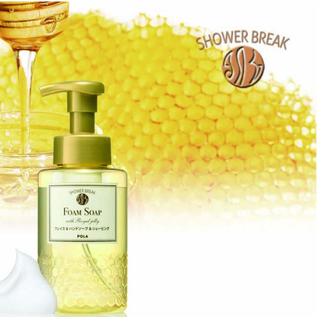 POLA ポーラシャワーブレイクプラス フォームソープ洗顔手洗い髭剃り