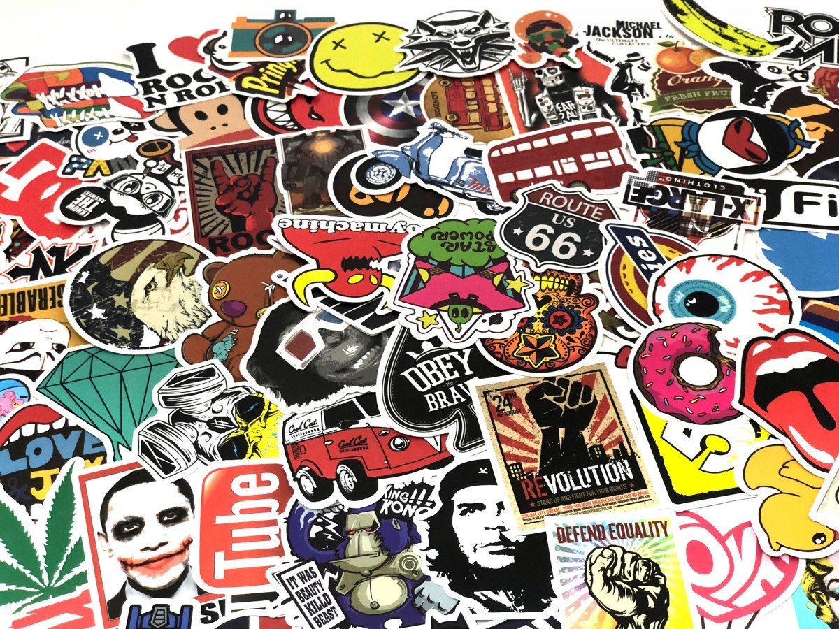 ステッカー 防水シール おもしろキャラ ステッカーボム 100枚 タイプa Stckr A Matsh Online Store 通販 Yahoo ショッピング 일본구매대행 직구 위시박스