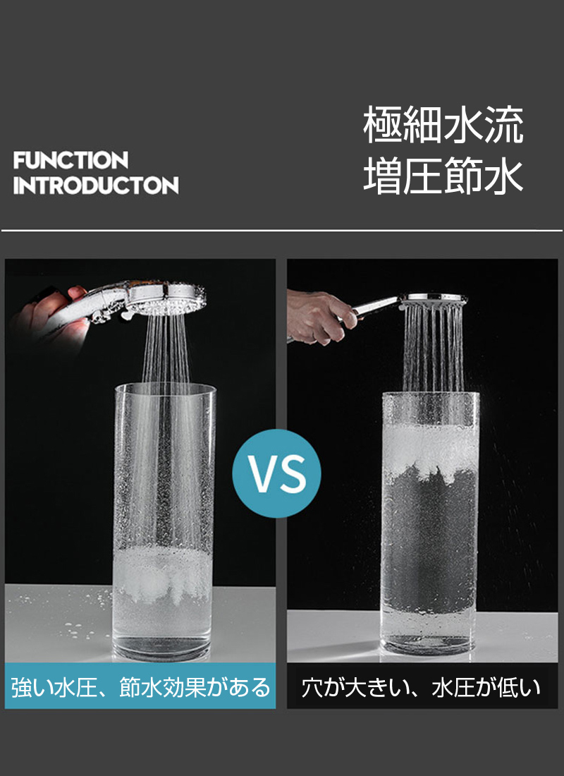 セール商品 シャワーヘッド マイクロバブル シャワー 節水 3階段噴水モード 増圧シャワーヘッド 止水ボタン付き M K G O 4つのアダプター付き 工具不要 取付簡単 ミスト水流 セール商品 シャワーヘッド マイクロバブル シャワー 節水 3階段噴水モード 増圧シャワーヘッド 止水ボタン付き M K G O 4つのアダプター付き 工具不要 取付簡単 ミスト水流