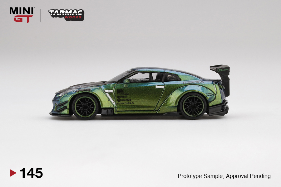 MINI GT MGT00145-L LB-WORKS 日産 GT-R R35 タイプ2 リアウイング Ver
