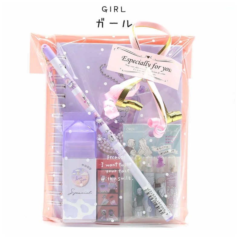 文具セット 女の子 かわいい 小学生 カラフルギフトセット おしゃれ 可愛い 低学年 高学年 小学校 中学生 女子 子供 文房具 文具 誕生日 プレゼント 景品 記念品 Bst135 ジュニア バッグの店 プリーズ 通販 Yahoo ショッピング 일본구매대행 직구 위시박스