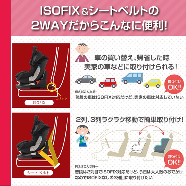 Smartangel ターン レジェfix St 新生児 ４歳 回転式 Isofix チャイルドシート カーシート メーカー保証１年 西松屋 Yahoo 店 通販 Yahoo ショッピング 일본 미국구매대행 직구 4do